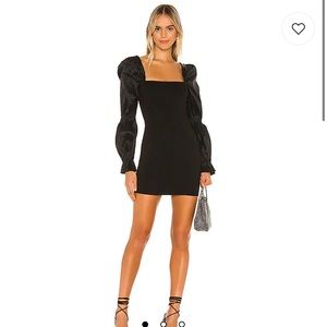 Majorelle black dress perfect for night out!